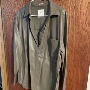 Abercrombie & Fitch Women's Leather Jacket